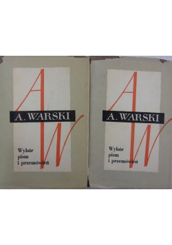 Wybór pism i przemówień, tom I-II