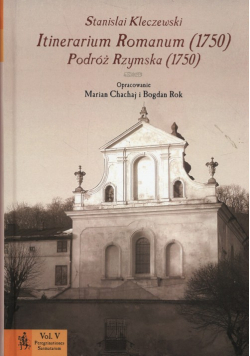 Itinerarium Romanum (1750). Podróż Rzymska (1750)