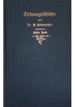 Orden und Kangregationen, 1896r.