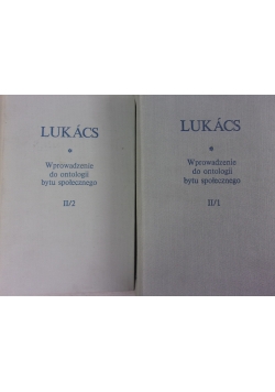 Wprowadzenie do ontologii bytu społecznego, tom II część 1 i 2