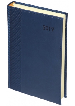 Kalendarz 2019 A4 dzienny Carbon Granat Paris