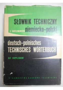 Słownik techniczny niemiecko-polski