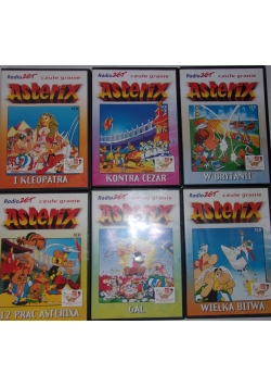 Asterix, zestaw 6 płyt DVD