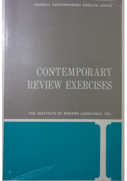 Contemporary Review Exercises I