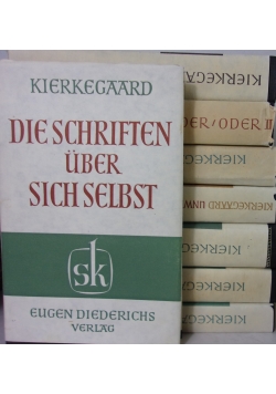 Kierkegaard, zestaw 8 książek