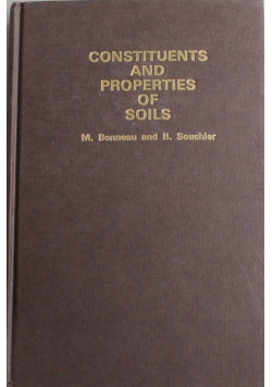 Constituents and properties of soils