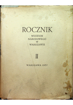 Rocznik Muzeum Narodowego w Warszawie 2