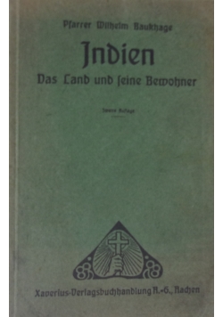 Indien. Das Land und seine Bewohner. 1922 r.