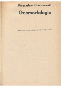 Geomorfolgia