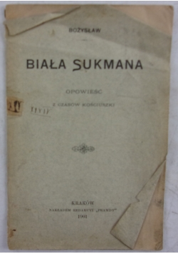 Biała sukmana, 1901r.
