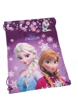 Worek na kapcie fioletowy Frozen