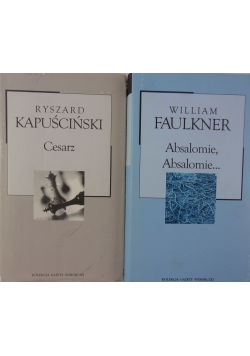 Cesarz, Absalomie, Absalomie... Zestaw 2 książek