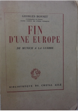 Fin d'une Europe, 1914 r.