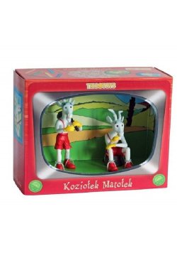 Koziołek Matołek stojący i siedzący