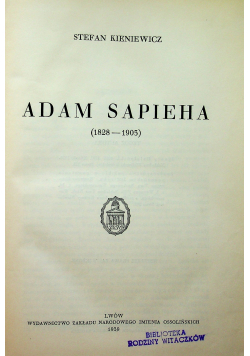 Adam Sapieha 1939 r.
