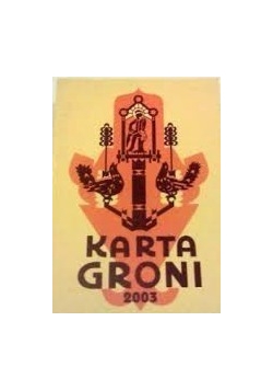 Karta Groni 2003