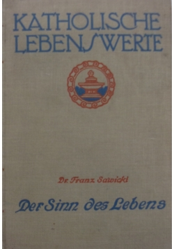 Katholische Lebenswerte 1921 r.