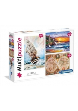Puzzle 3x1000 Adventure