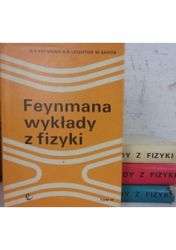 Wykłady fizyki ,zestaw 4 książek