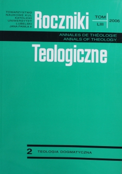 Roczniki Teologiczne tom LIII zeszyt 2