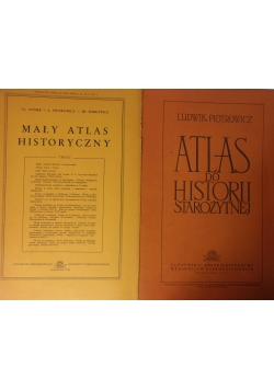 Mały Atlas Historyczny /Atlas do Historii Starożytnej