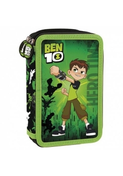 Piórnik trójkomorowy z wyposażeniem Ben 10