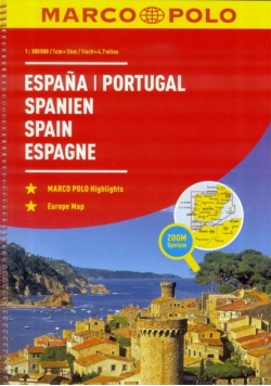 Atlas Hiszpania/Portugalia 1:300 000 - MARCO POLO
