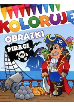 Koloruję obrazki. Piraci