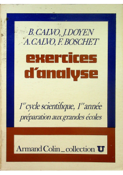 Exercices danalyse
