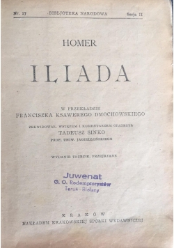 Iliada, 1924 r.