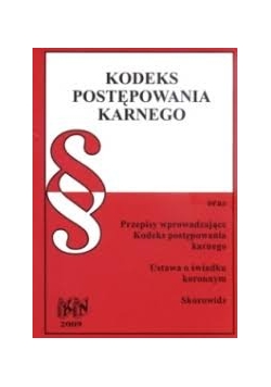 Kodeks postępowania karnego