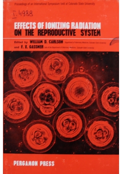 Effects of ionizing radiation on the reproductive system