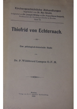 Thiofrid von Echternach, 1920r.