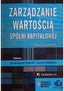 Zarządzanie wartością spółki kapitałowej