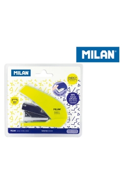 Zszywacz MILAN 9 cm ENERGY SAVING żółty