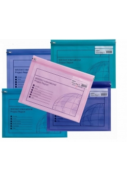 Torebka z suwakiem A4 mix (25szt)