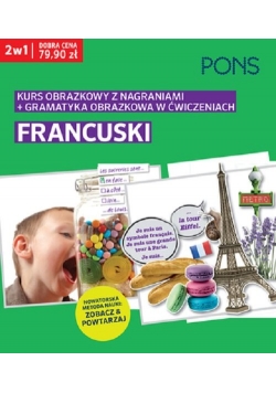 Obrazkowy francuski kurs i gramatyka w ćwiczeniach  PAK2