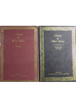 History of West Africa volume 1 i 2
