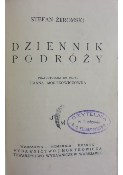 Dziennik podróży, 1902 r.