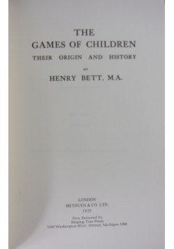 The Games of Children