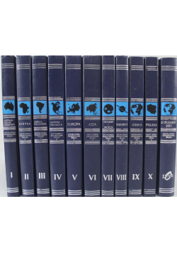 Encyklopedia geograficzna świata 11 tomów