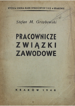 Pracownicze Związki Zawodowe 1948 r.