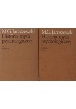 Historia myśli psychologicznej, tom I-II