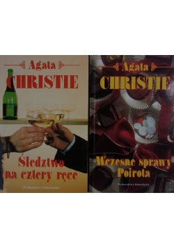 Śledztwo na cztery ręce / Wczesne sprawy Poirota. Zestaw 2 książek