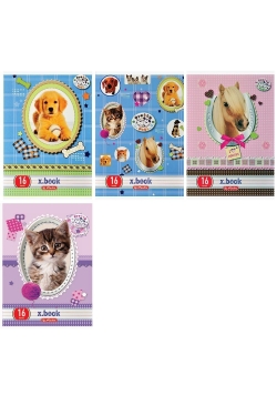 Zeszyt A5/32K linia Pretty Pets mix (10szt)