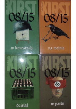 Kirst 08/15. Zestaw 4 książek