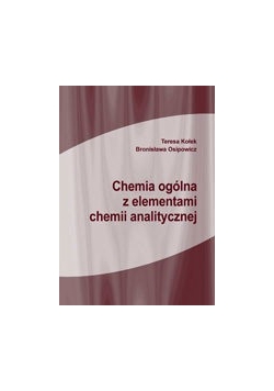 Chemia ogólna z elementami chemii analitycznej