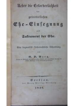 Uber die erfordderlichkeit,1836r.