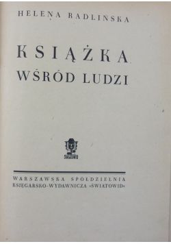 Książka wśród Ludzi ,1946 r.