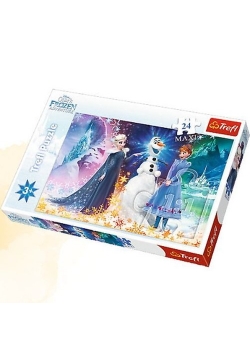 Puzzle 24 Maxi Kraina Lodu W świelte gwiazd